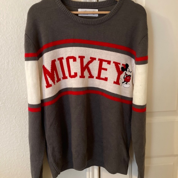 Disney Mickey Mouse Long Sleeve Pullover Sweater - Picture 1 of 6